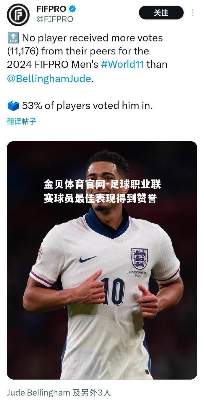 足球职业联赛球员最佳表现得到赞誉